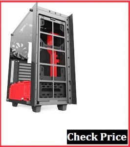 nzxt s340 elite black and red review