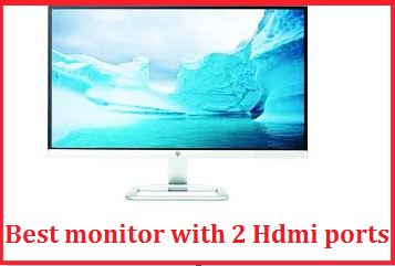 monitor with 2 hdmi ports