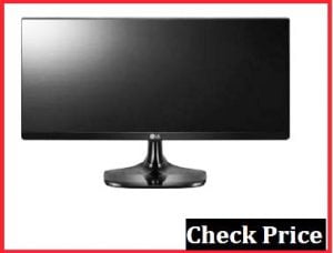 lg 25um58 p black screen