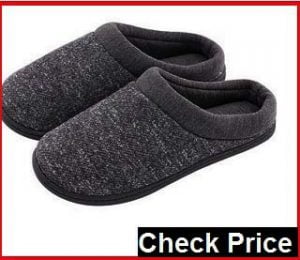 sollbeam fuzzy house slippers with arch support